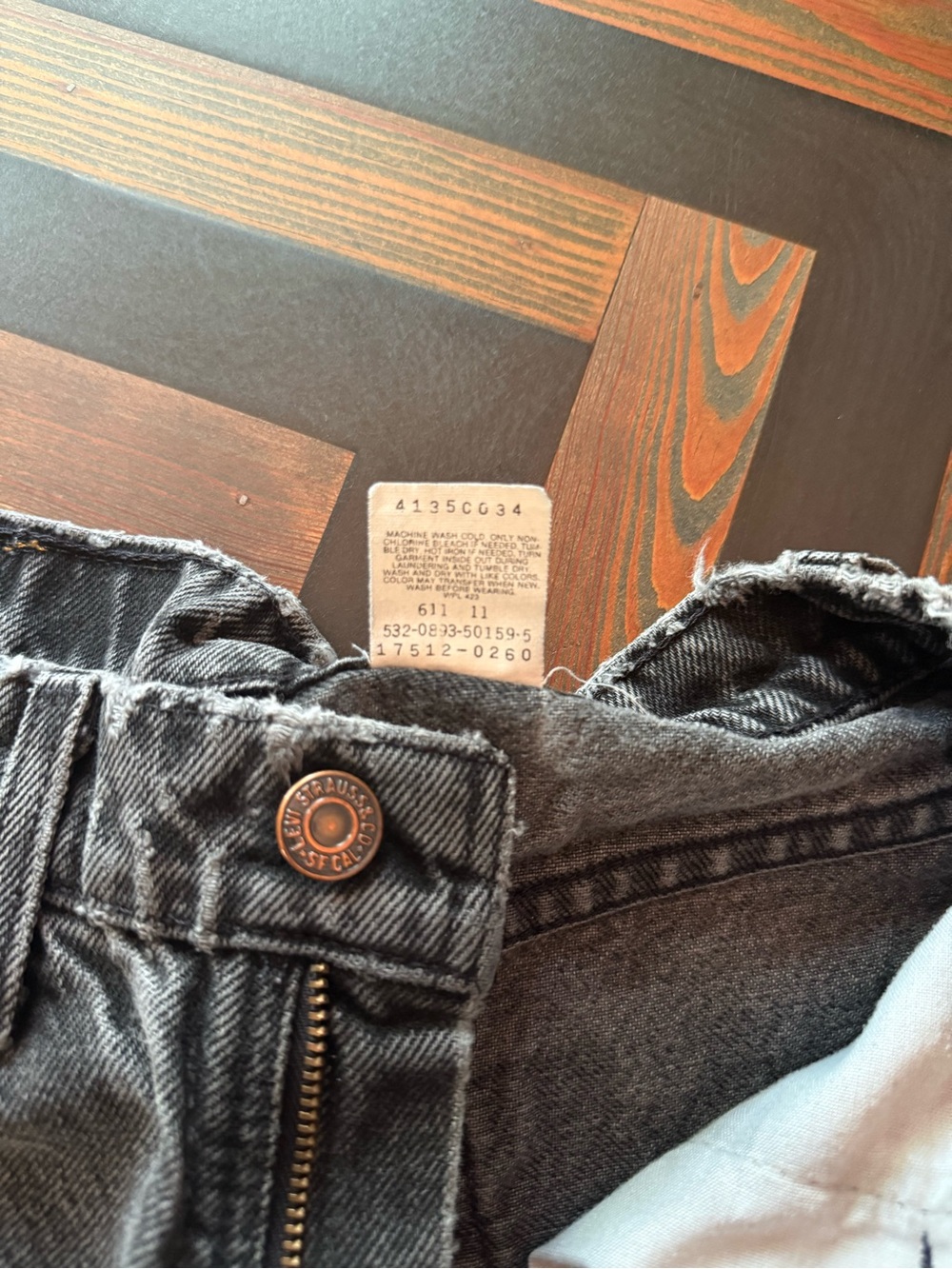 Levi’s Rare Vintage Faded Black/Gray Women’s Style 17512-0260 - Picture 12 of 12